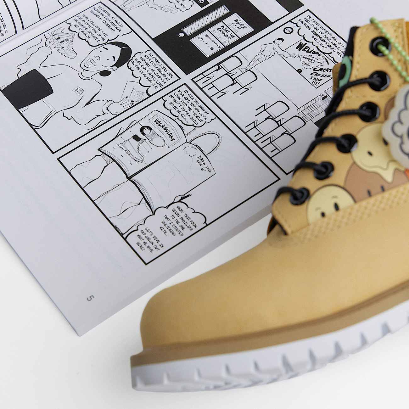 Junior Timberland® "Shades of Happiness" Premium 6-Inch Waterproof Boot - 5