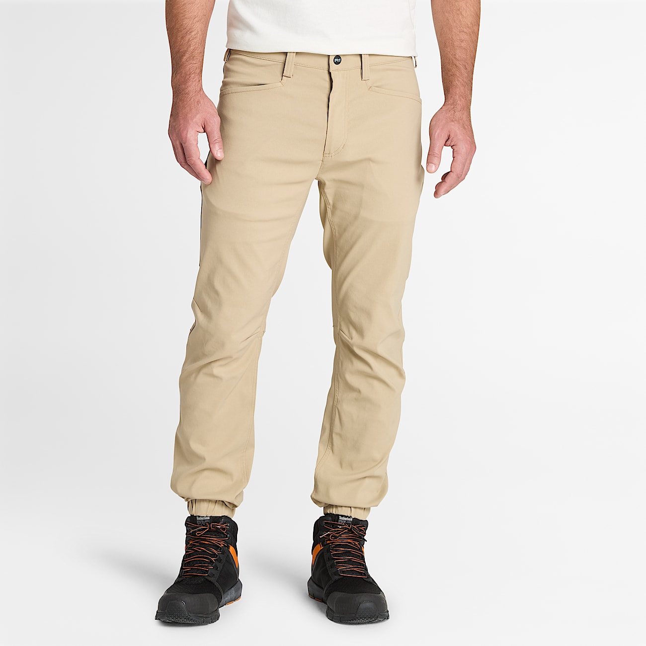 Mens Timberland PRO Tempe Jogger Pants TBL Desert Sand HERO
