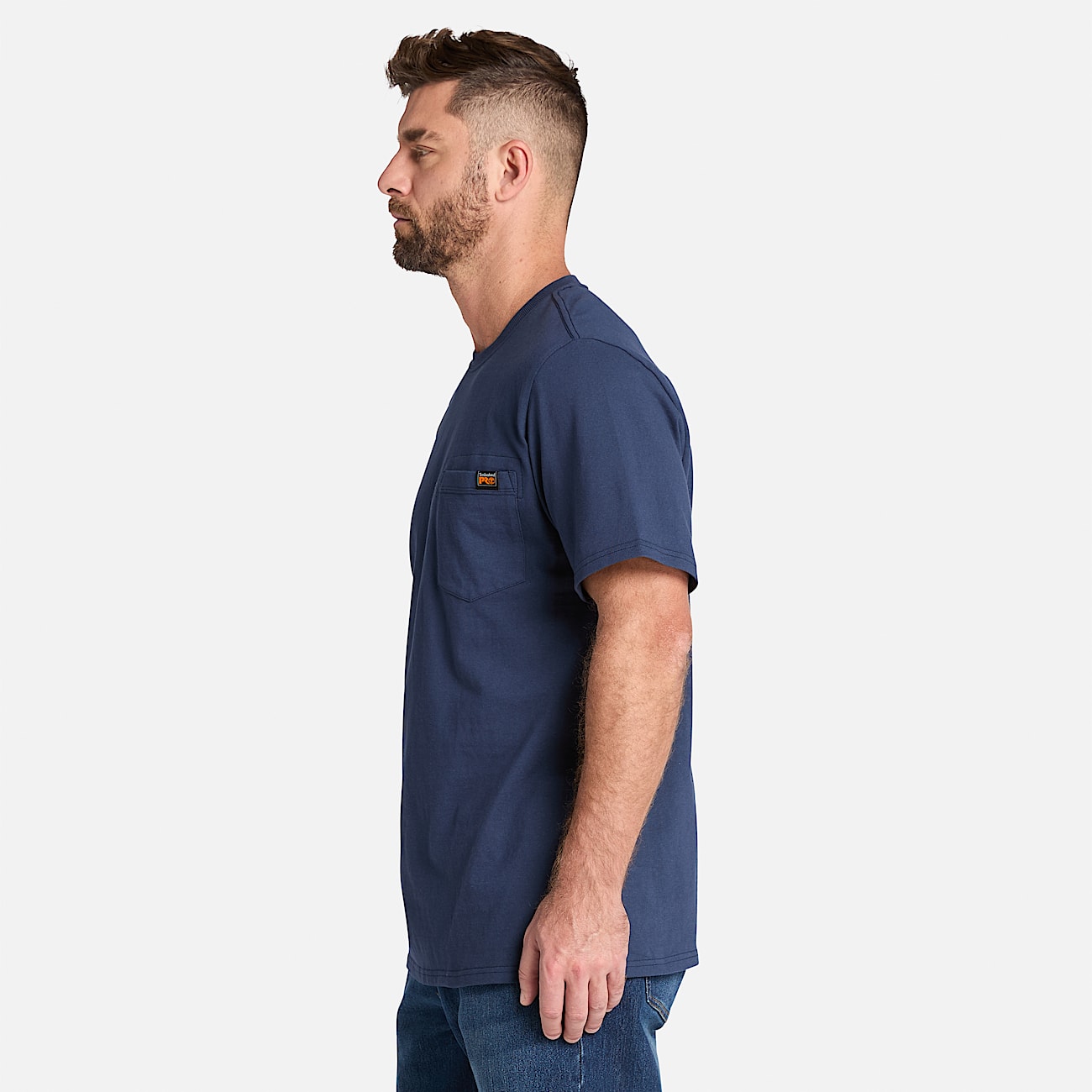 Mens Timberland PRO Core Pocket TShirt TBL Black Iris ALT8