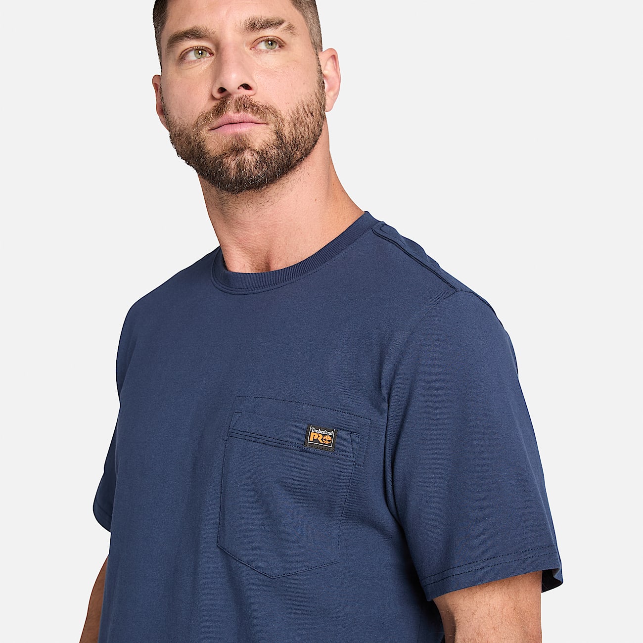 Mens Timberland PRO Core Pocket TShirt TBL Black Iris ALT2