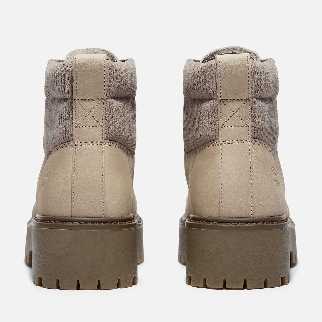 Womens Stone Street Platform Hiker Boot TBL Medium Grey Nubuck ALT5