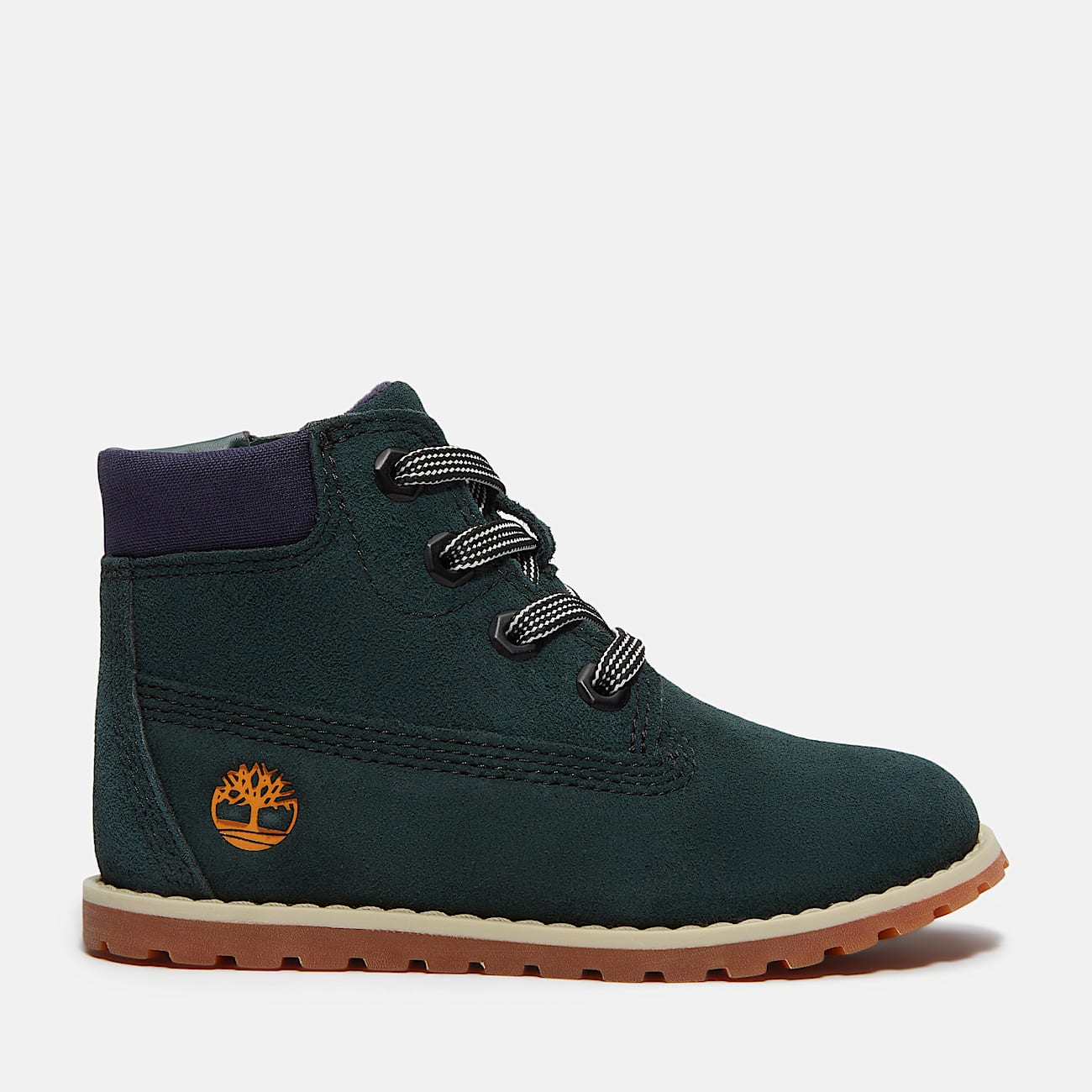 Toddler Pokey Pine Boot TBL Dark Green Suede HERO