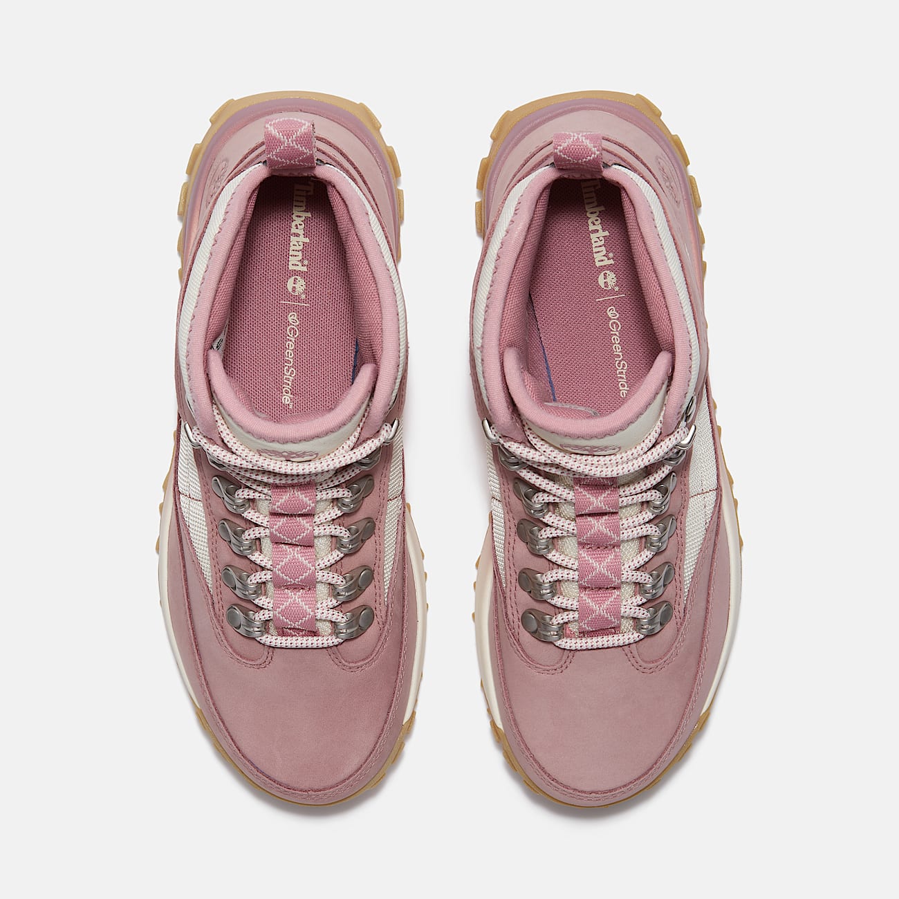 Womens GreenStride Motion 6 Waterproof Sneaker TBL Medium Pink Nubuck ALT2