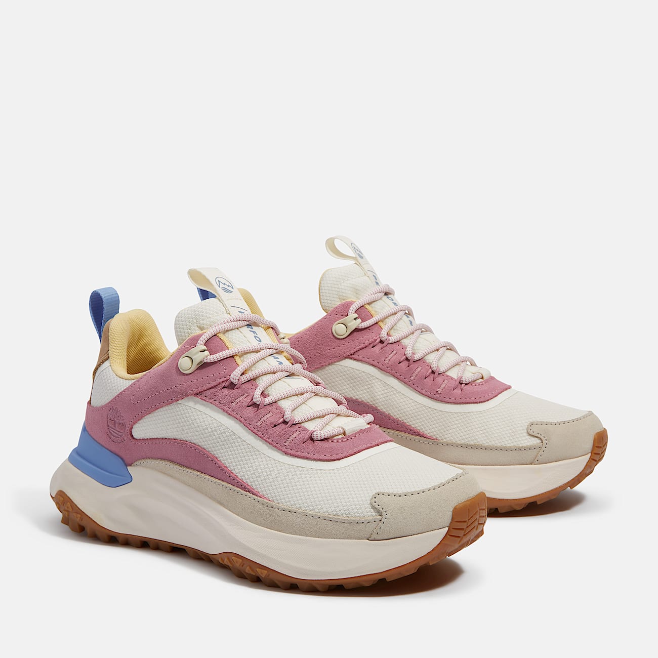 Womens Motion Access Waterproof Sneaker TBL White MeshPink ALT4