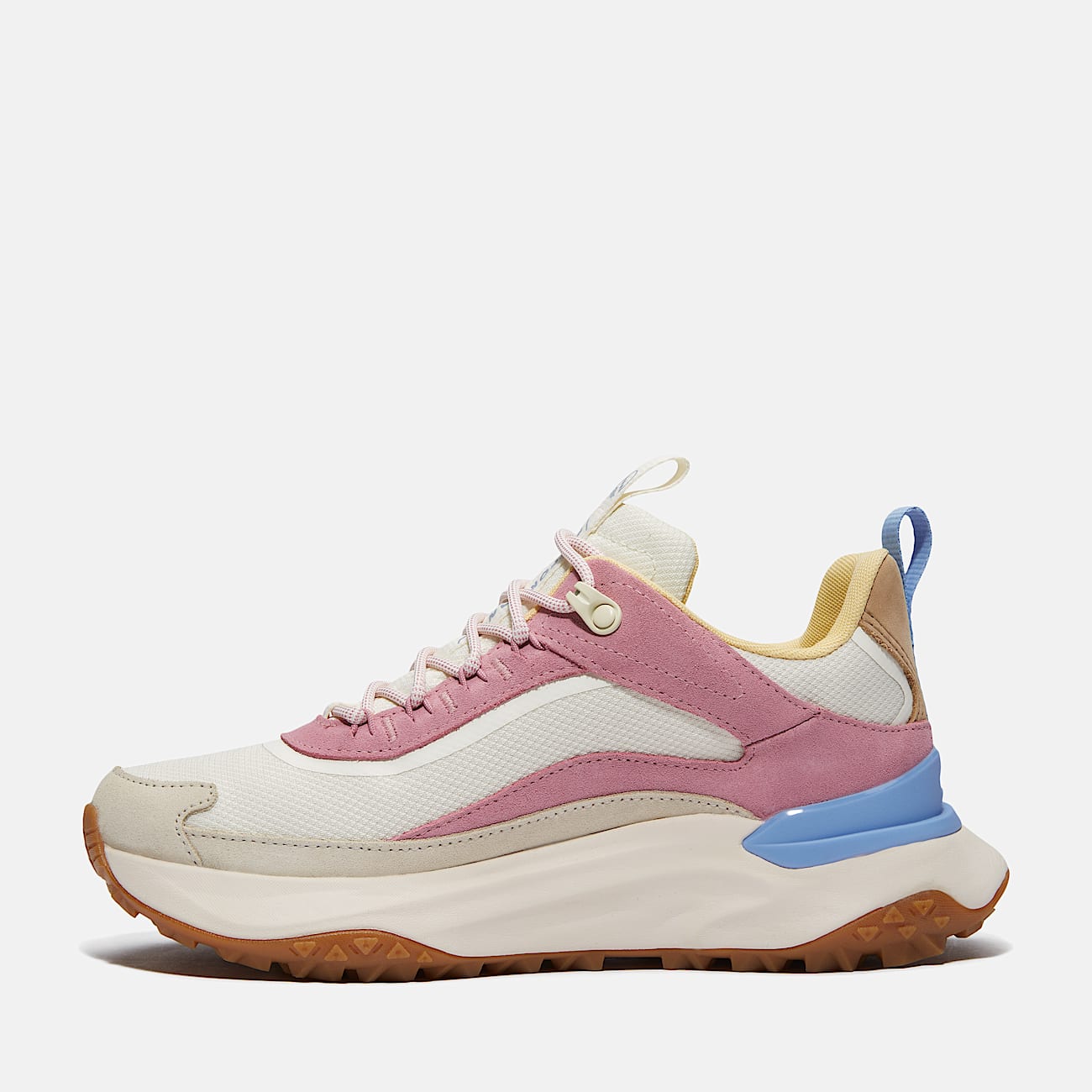 Womens Motion Access Waterproof Sneaker TBL White MeshPink ALT6