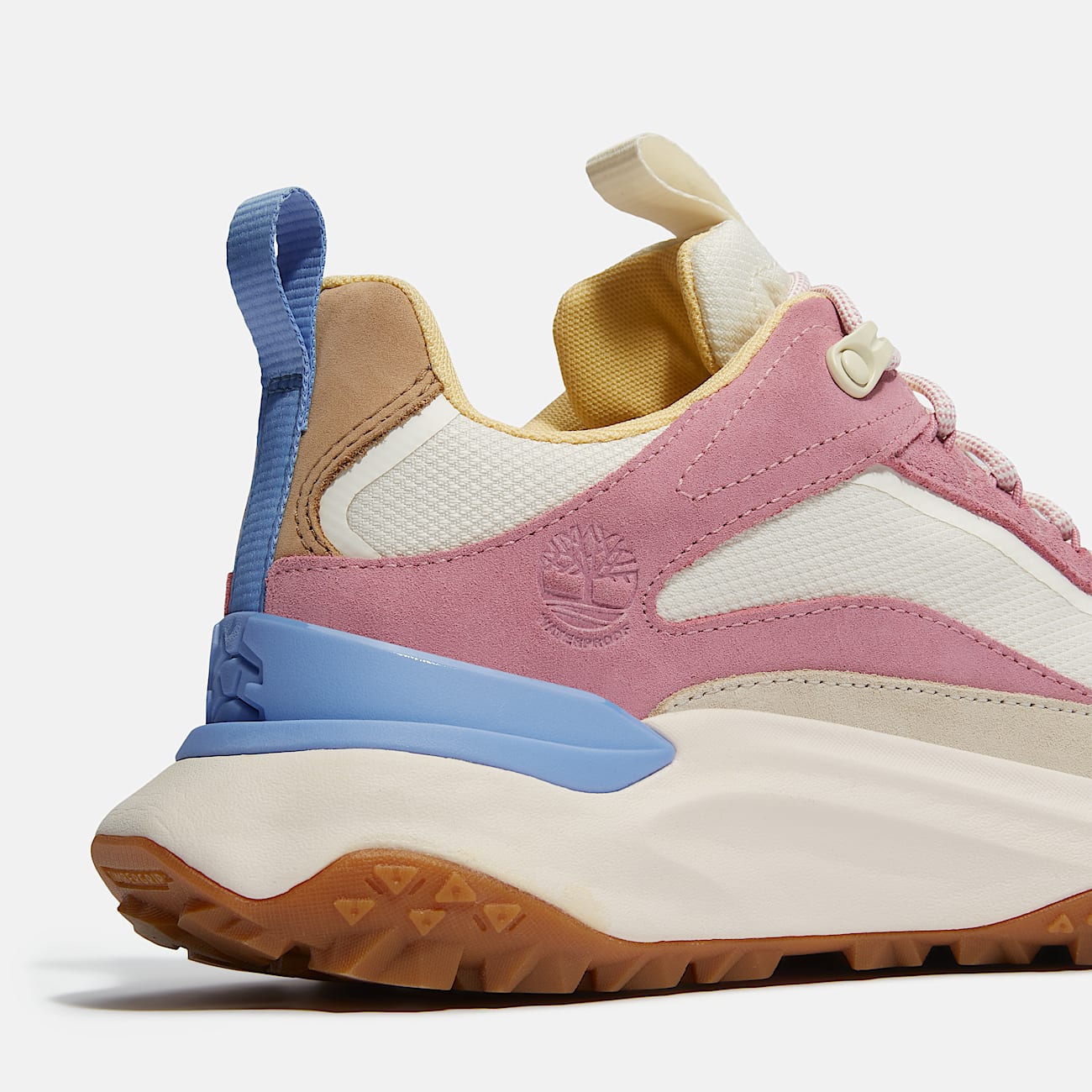 Womens Motion Access Waterproof Sneaker TBL White MeshPink ALT7