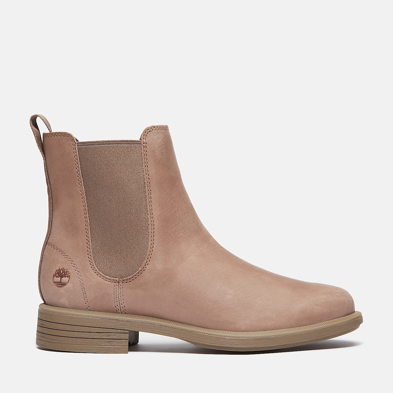 Womens Verona Square Chelsea Boot TBL Taupe FullGrain HERO