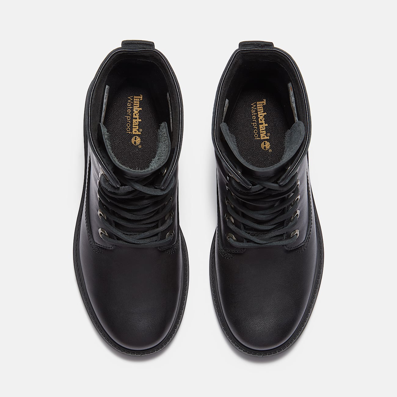 Womens Timberland Premium 8Inch Waterproof Boot TBL Black FullGrain ALT2