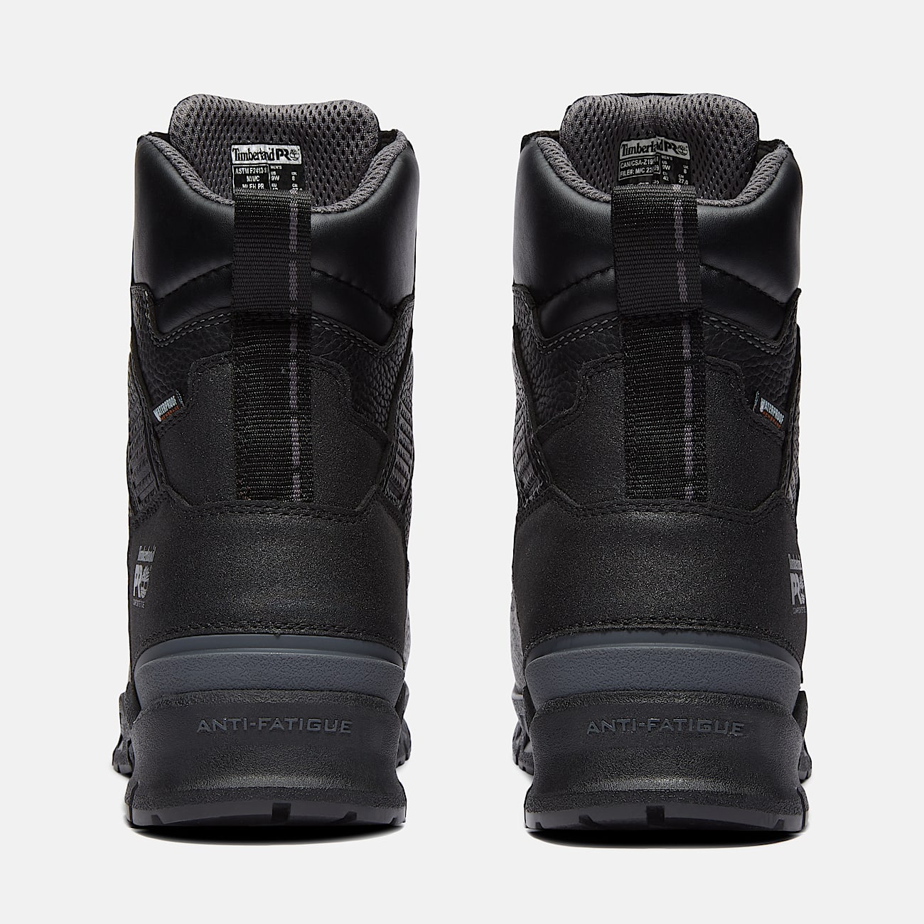 Botte de travail impermable Endurance EV CSA 8 po avec protgemtatarse et embout en composite pour hommes TBL Cuir pleine fleur noir ALT5