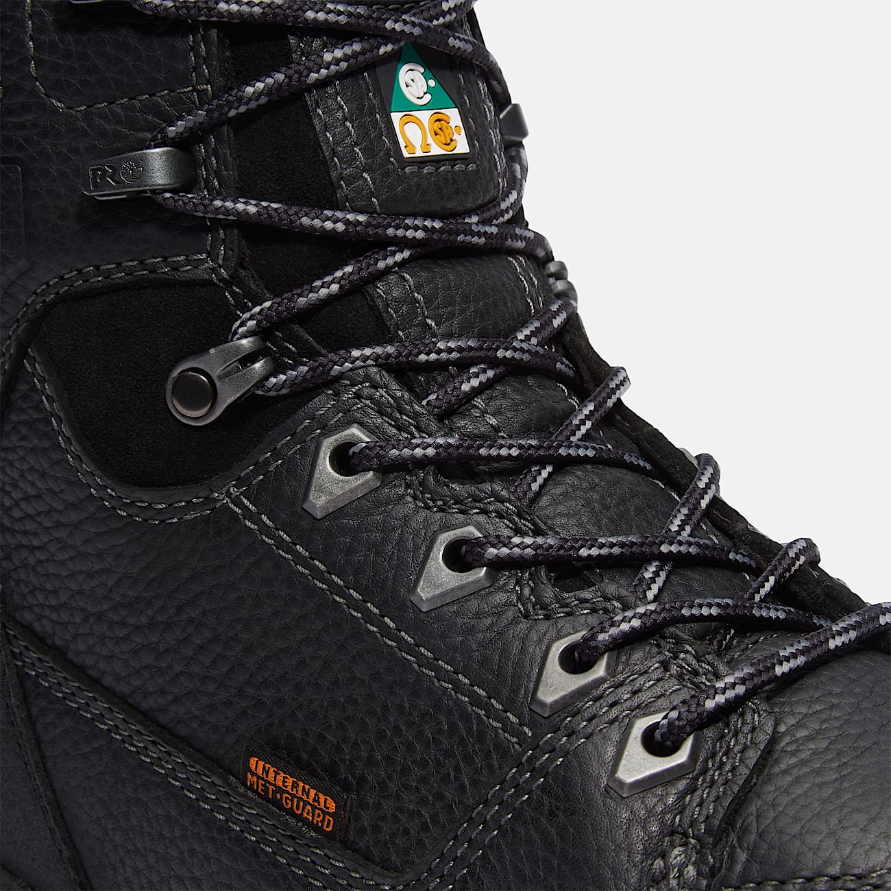 Botte de travail impermable Endurance EV CSA 8 po avec protgemtatarse et embout en composite pour hommes TBL Cuir pleine fleur noir ALT7