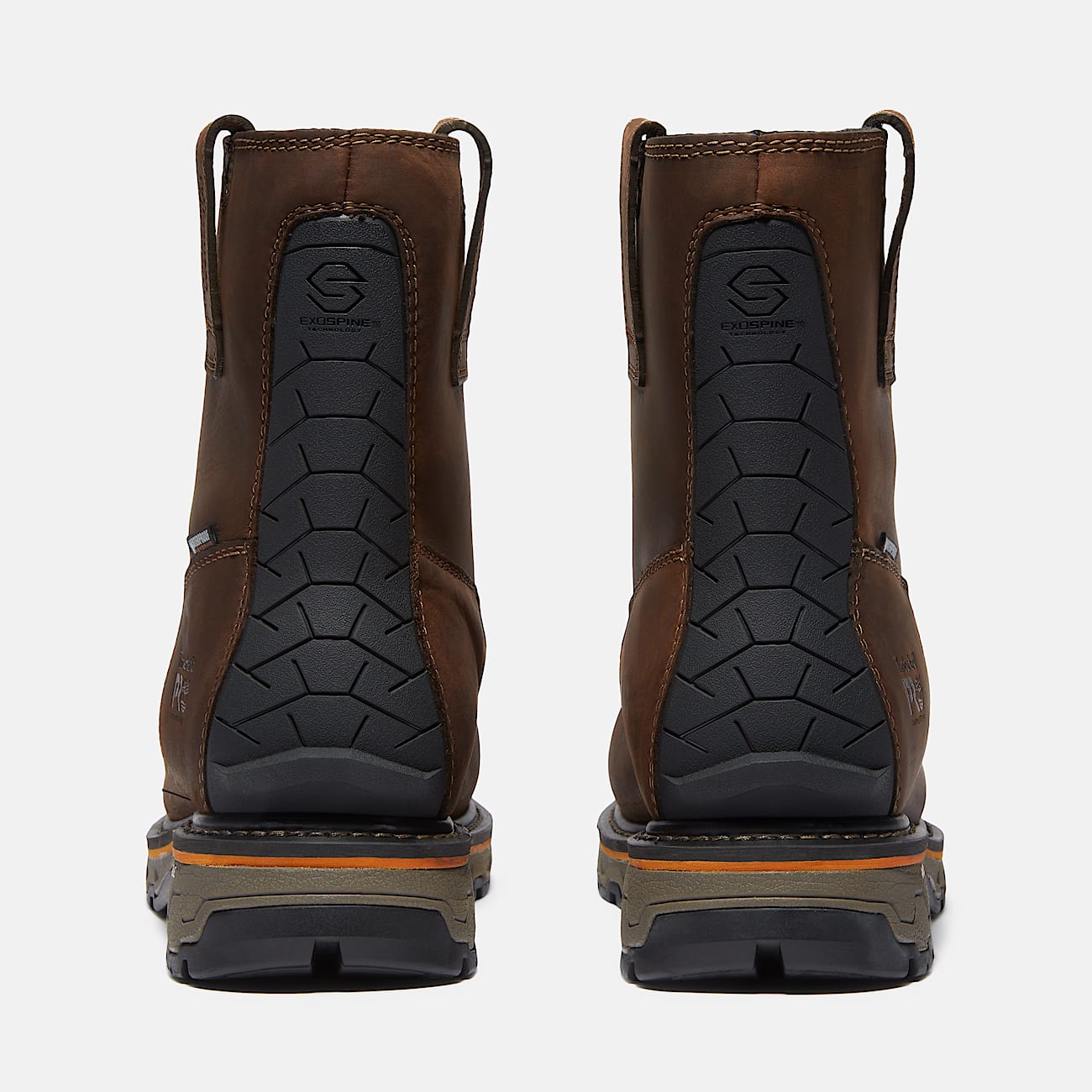 Mens True Grit Chelsea Composite Toe Waterproof Work Boot TBL Dark Brown FullGrain ALT5