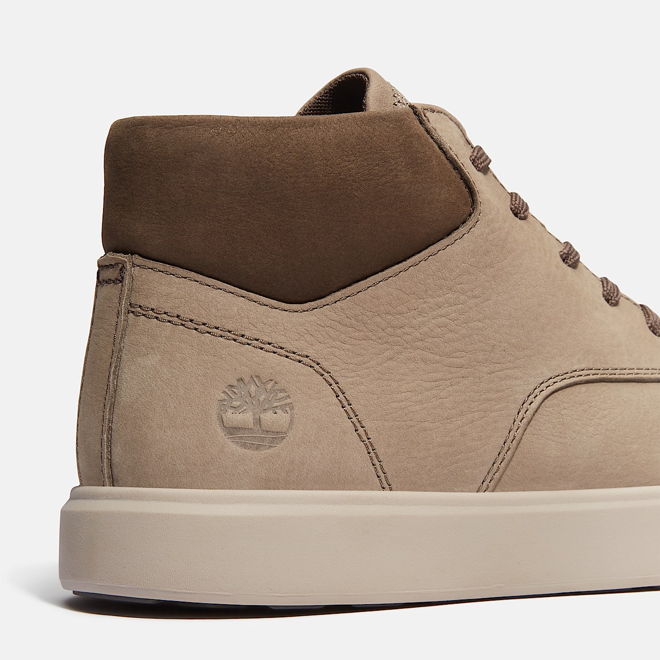 Chaussure sport Emerson Street  tige mihaute pour hommes TBL Nubuck grisBrun fonc ALT7