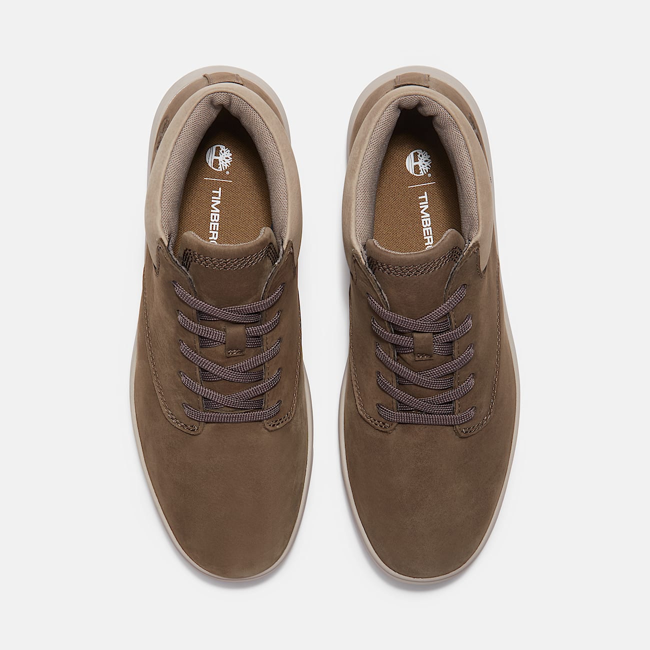 Mens Emerson Street Mid Sneaker TBL Dark Brown Nubuck ALT2