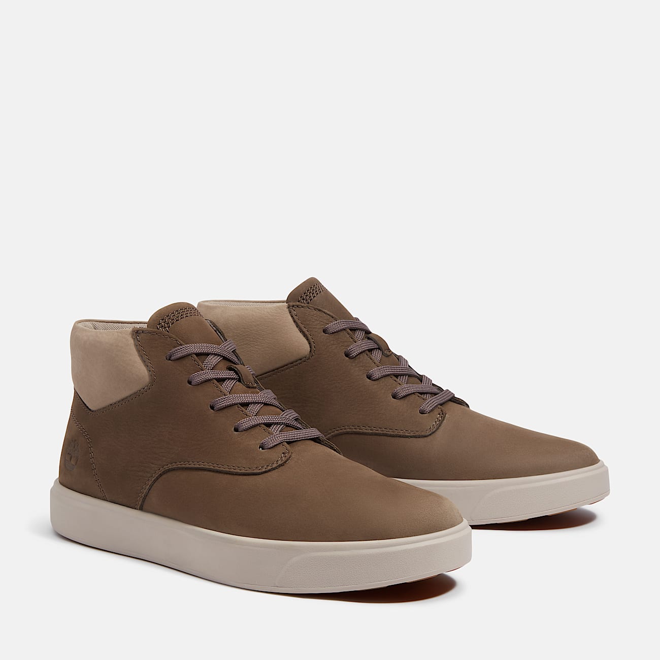 Mens Emerson Street Mid Sneaker TBL Dark Brown Nubuck ALT4