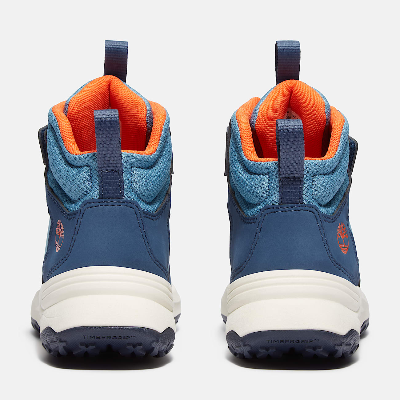 Youth Motion Access Mid HookandLoop Sneaker TBL Medium Blue Mesh ALT5