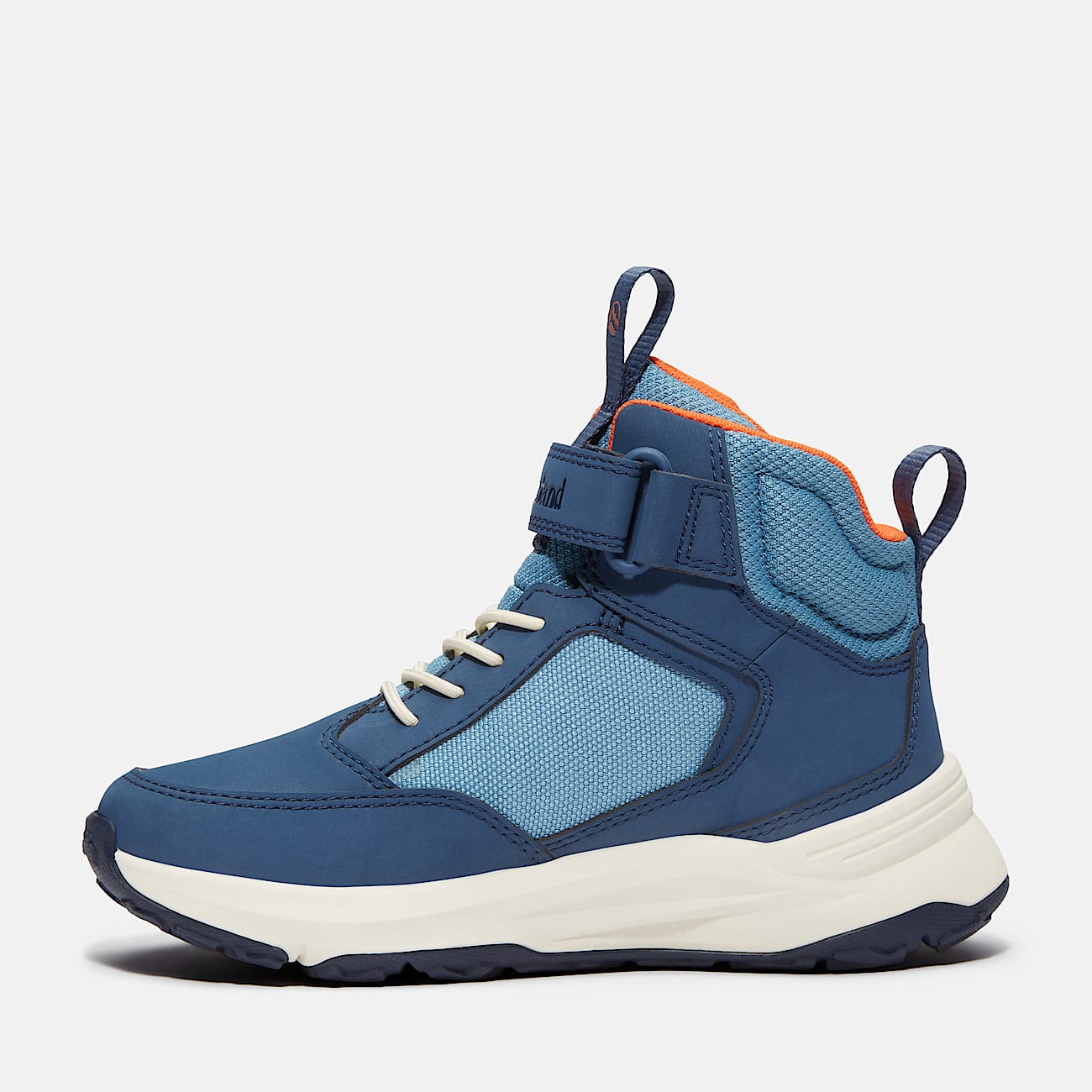 Youth Motion Access Mid HookandLoop Sneaker TBL Medium Blue Mesh ALT6