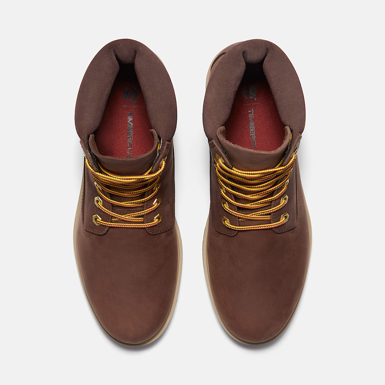 Mens Timberland 25 6Inch Waterproof Boot TBL Dark Brown FullGrain ALT2