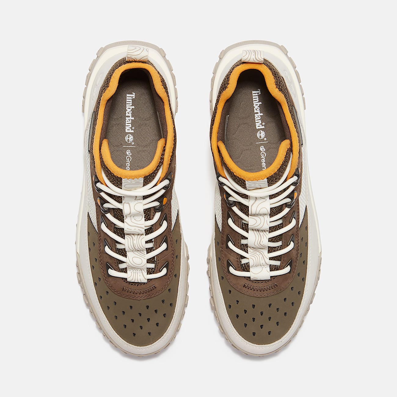 Mens GreenStride Motion 6 Sneaker TBL Medium Brown Nubuck ALT2