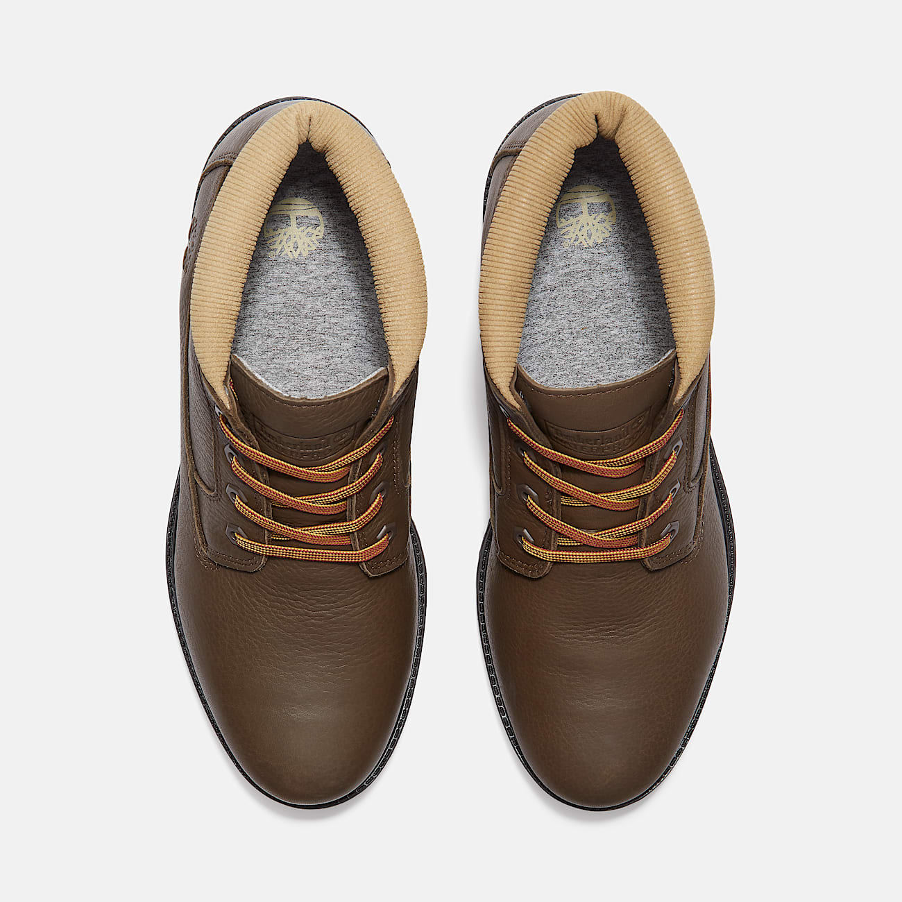 Mens Timberland Premium Waterproof Chukka Boot TBL Dark Brown FullGrainOlive ALT2