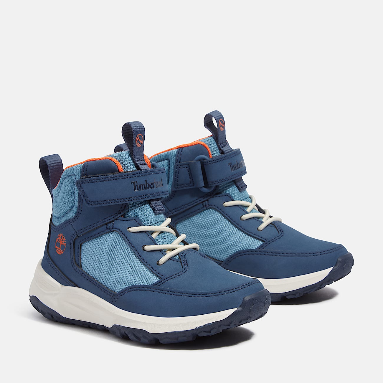 Toddler Motion Access Mid HookandLoop Sneaker TBL Medium Blue Mesh ALT4