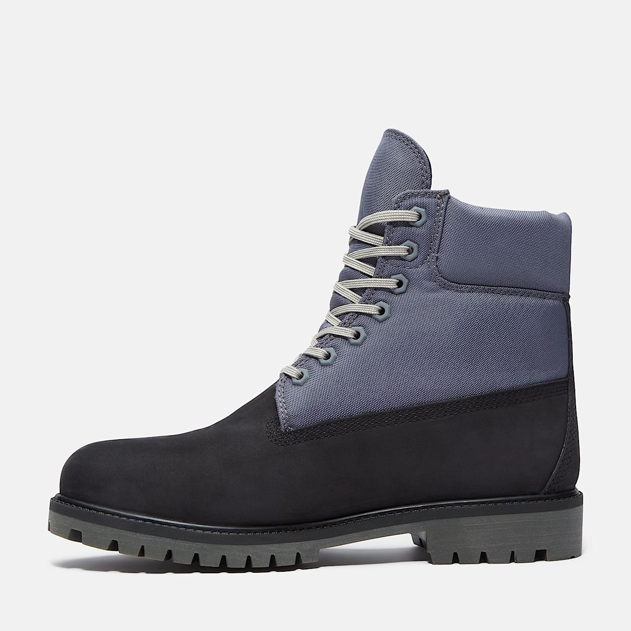 Botte impermable Timberland Heritage 6Inch pour hommes TBL Nubuck noirGris ALT6