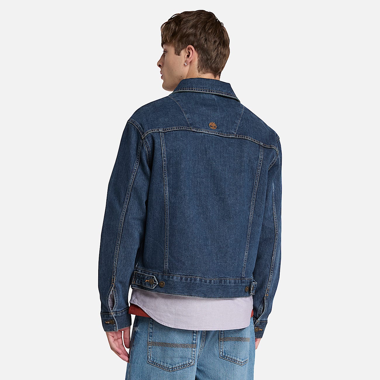 Mens Denim Jacket TBL Mid Indigo ALT9