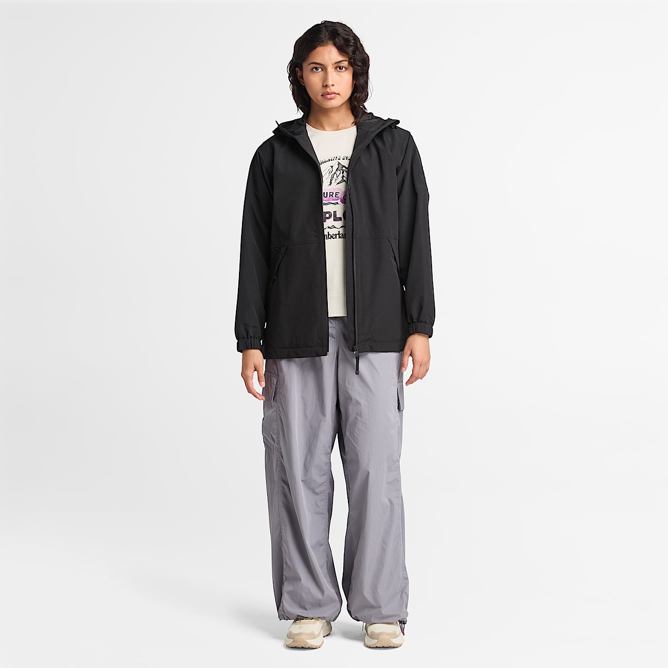 Womens Winnick Shell Jacket TBL Black ALT1