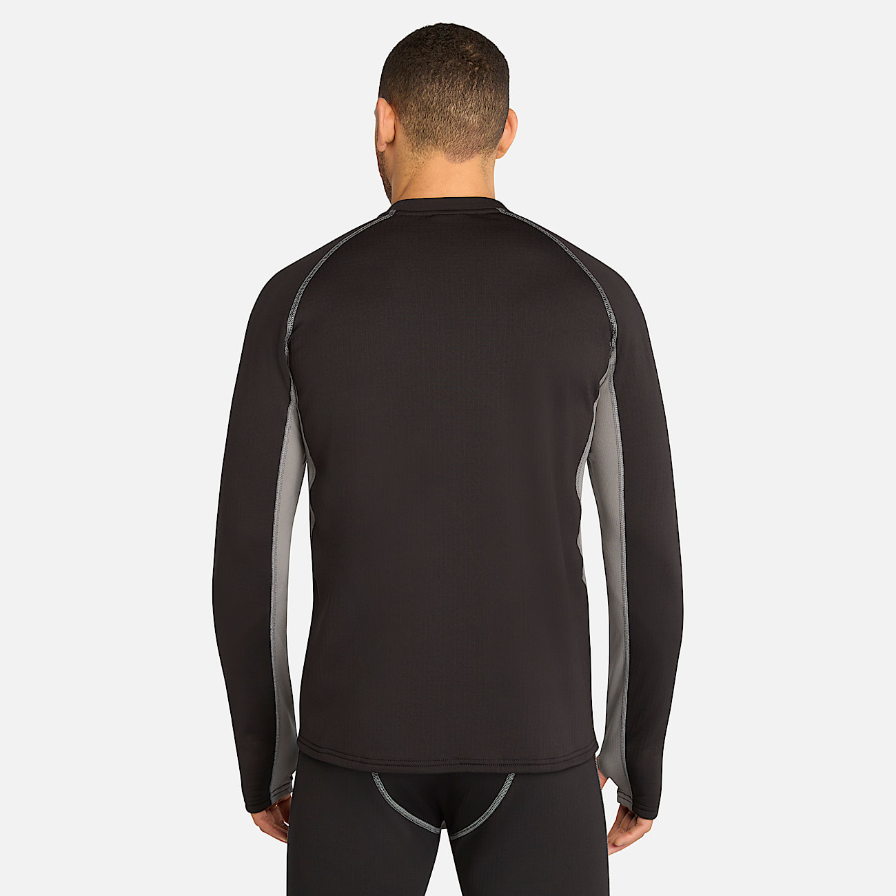 Mens Timberland PRO Skim Coat HeavyWarmth Thermal Top TBL Jet Black ALT9