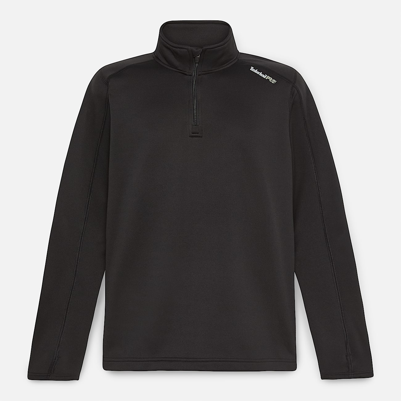 Camiseta Understory con cierre y forro polar para hombre TBL Negro azabache ALT10