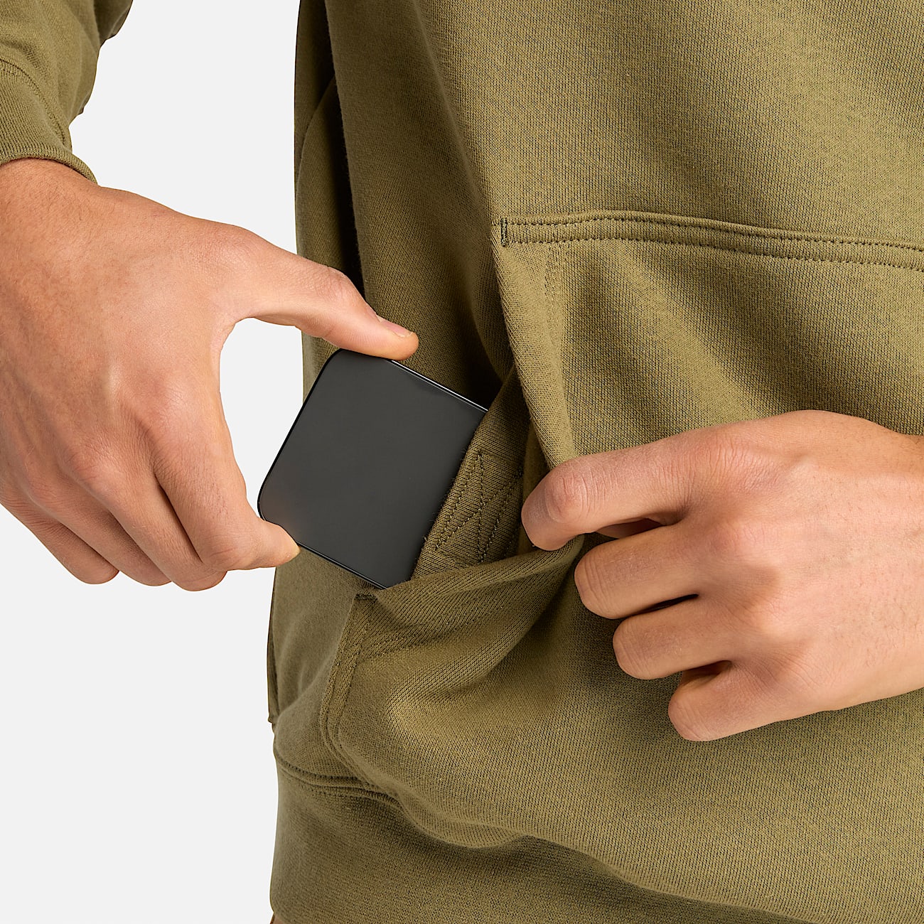 Mens Timberland PRO Hood Honcho Sport Hoodie TBL Burnt Olive Tonal ALT2