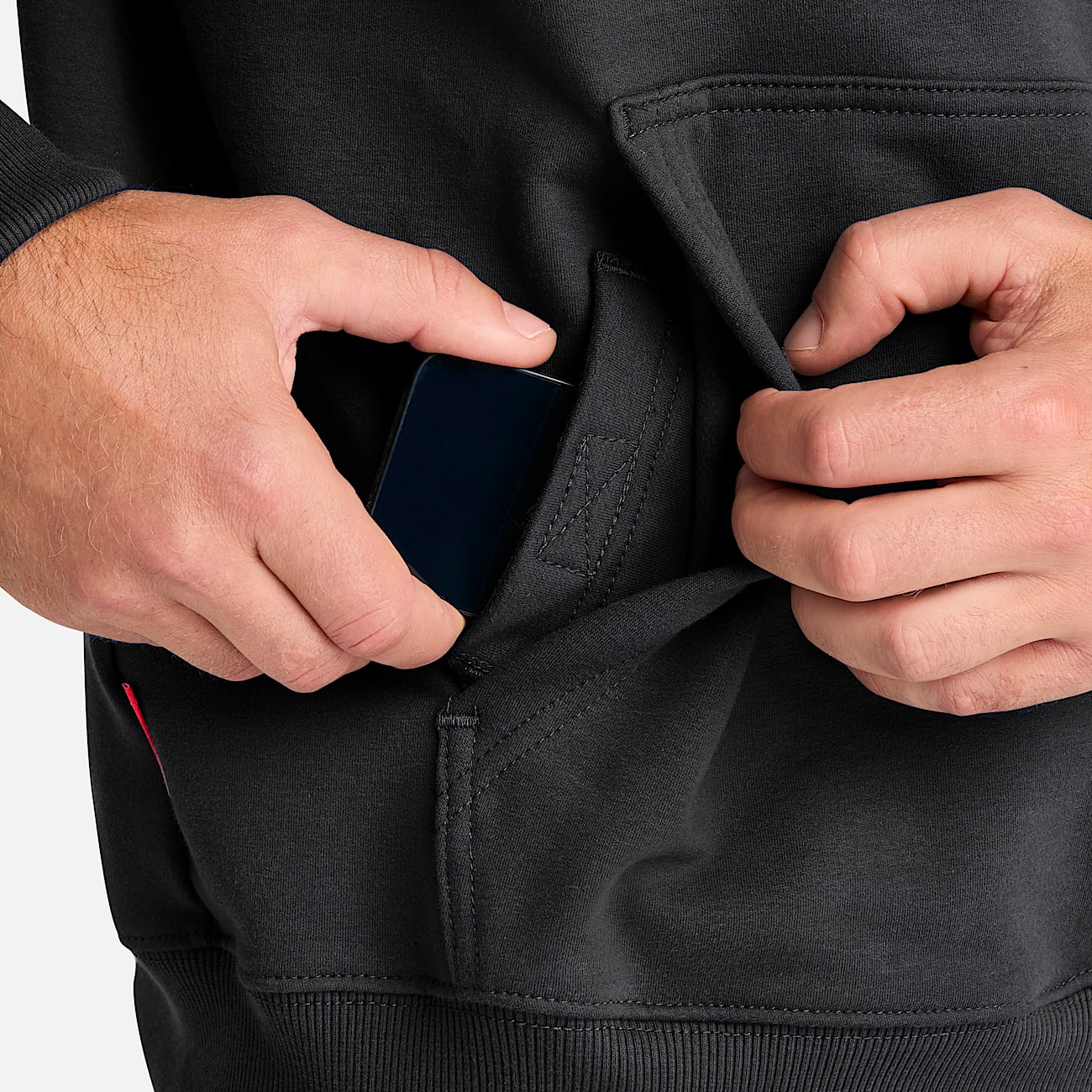 Pullover Hoodie para hombre Hood Honcho resistente al fuego TBL Negro ALT2