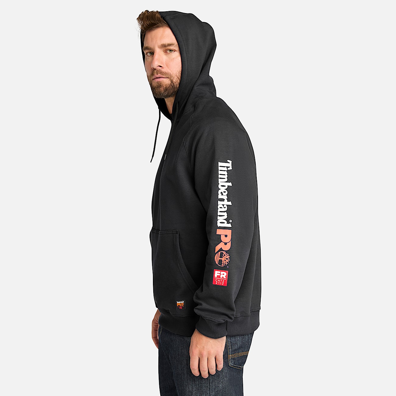 Pullover Hoodie para hombre Hood Honcho resistente al fuego TBL Negro ALT8