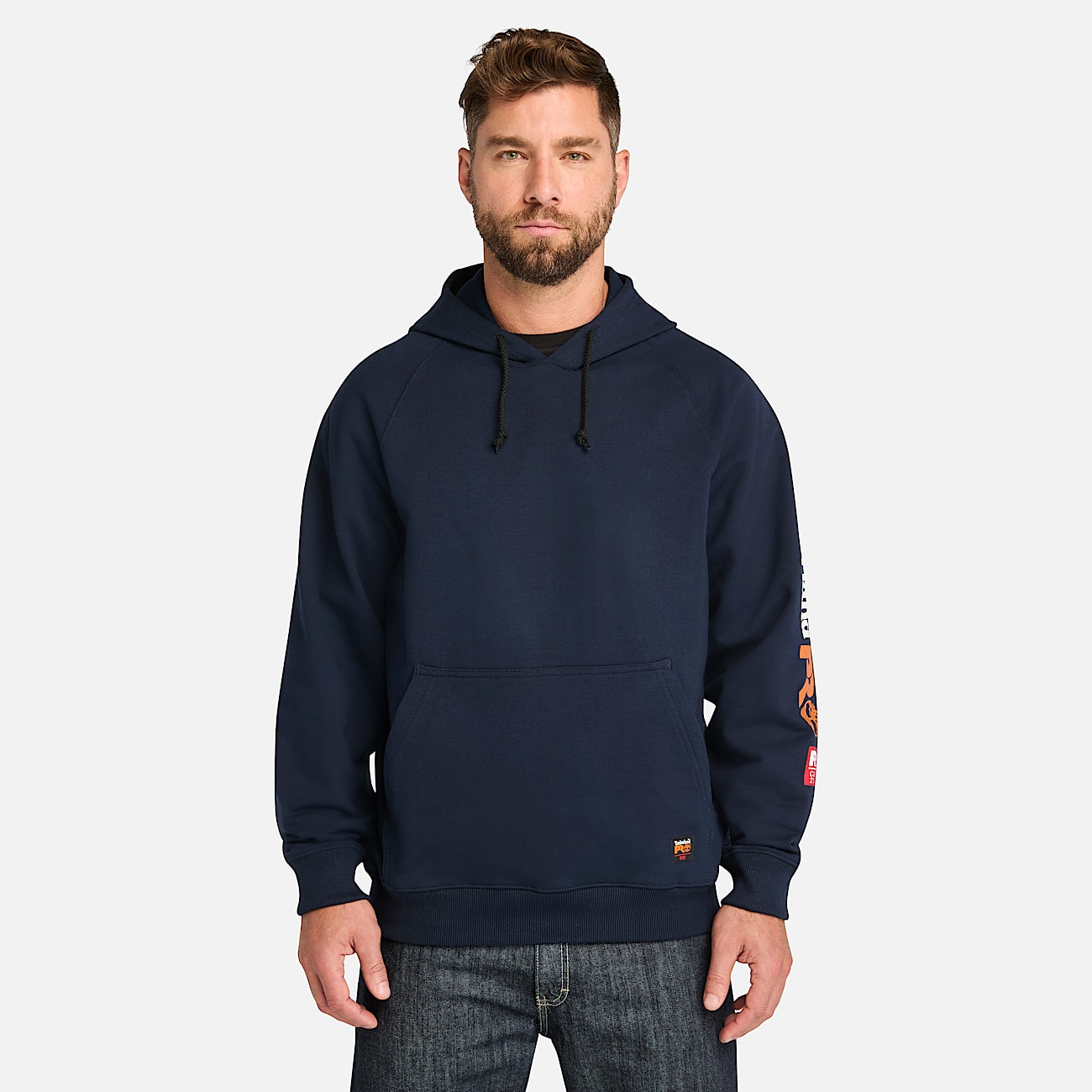 Mens Timberland PRO Hood Honcho FlameResistant Pullover Hoodie TBL Navy HERO
