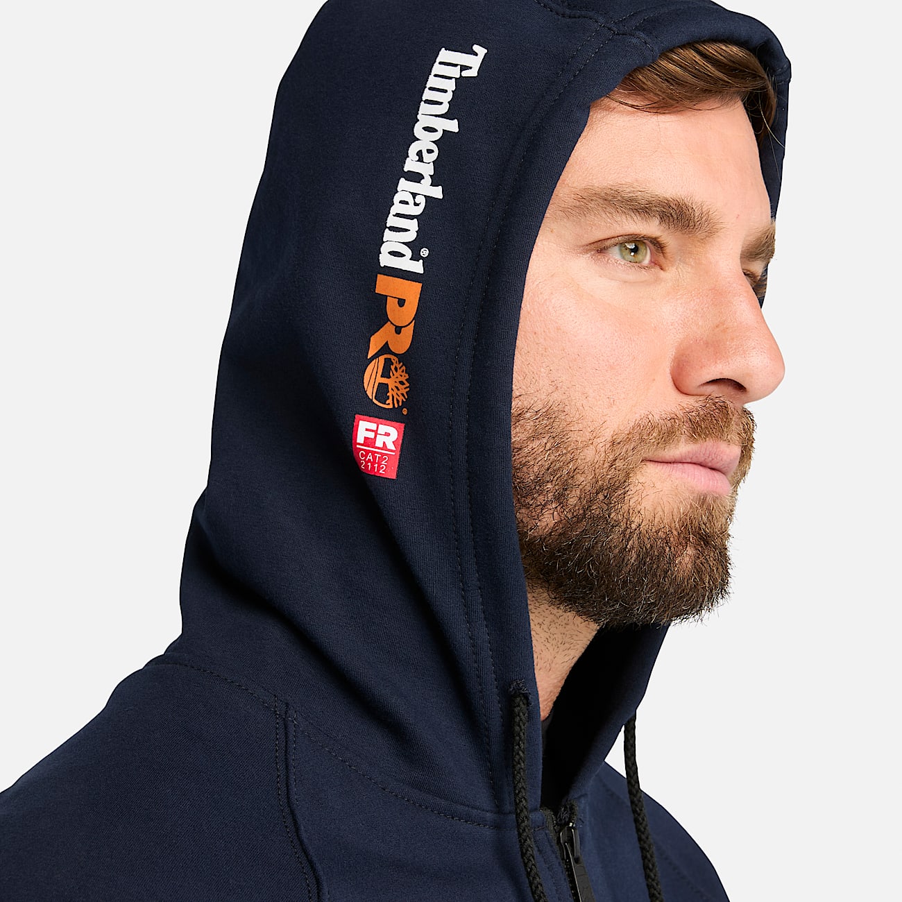 Sudadera con Cierre completa Timberland PRO Hood Honcho resistente a las llamas para hombre TBL Azul marino ALT3