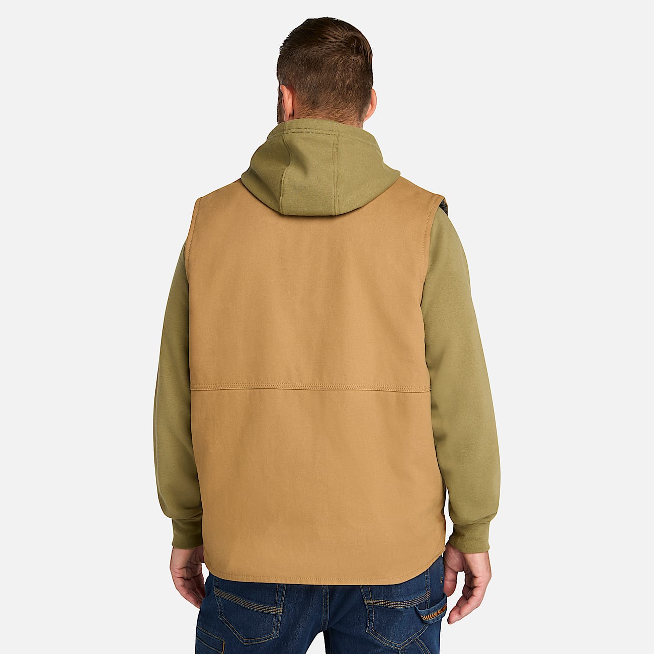 Veste en toile double Timberland PRO Gritman pour hommes TBL Dark Wheat ALT9