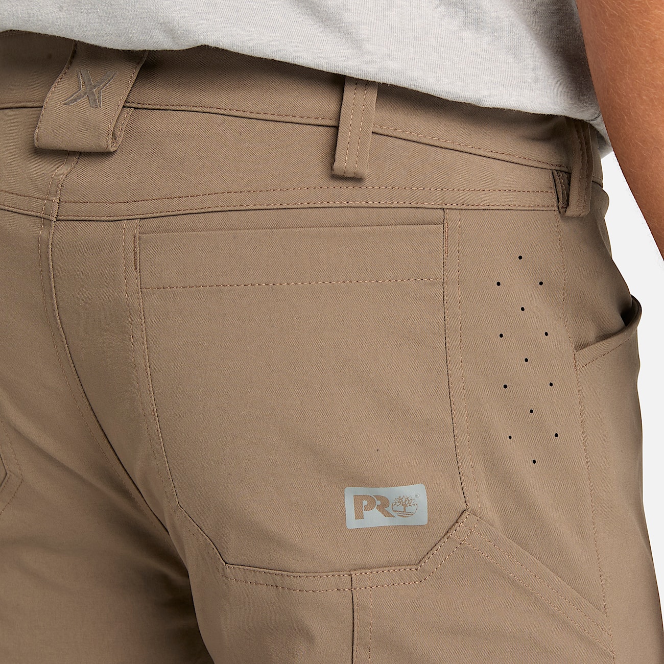 Mens Timberland PRO Tempe Pant TBL Bison Brown ALT2