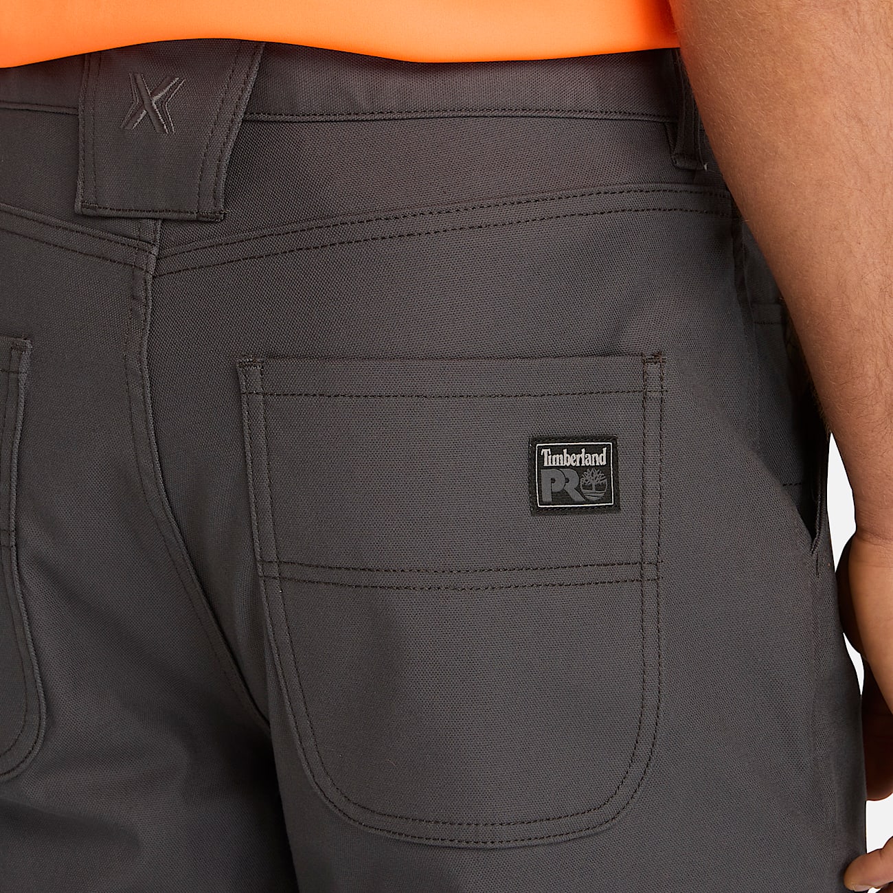 Pantaln para hombre GritFlex Corte Deportivo de Flex Canvas TBL Gris oscuro ALT2