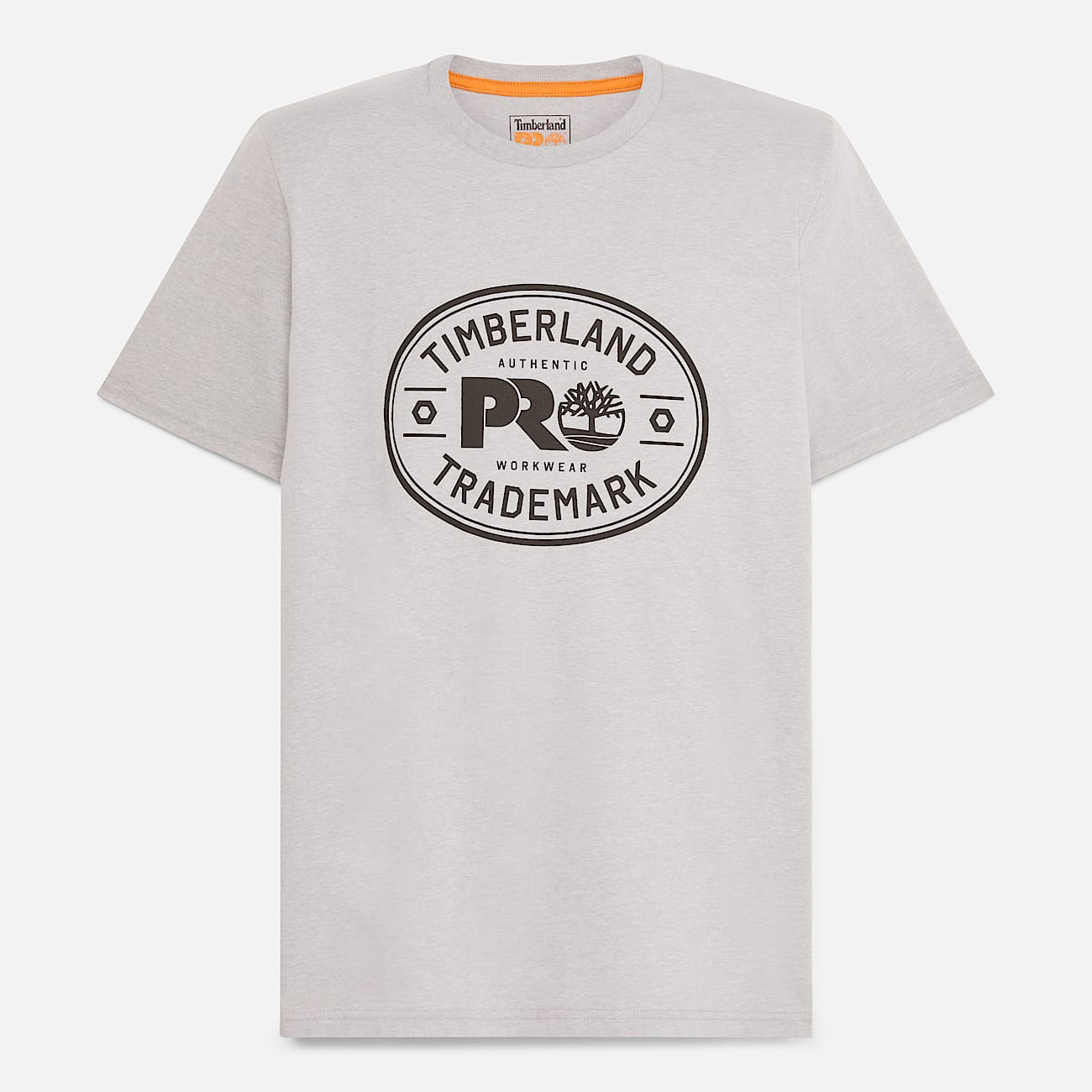 Mens Timberland PRO Trademark TShirt TBL Medium Grey Heather ALT10