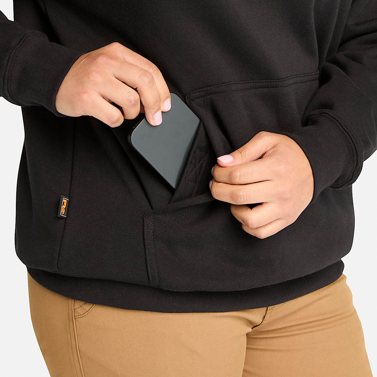 Womens Timberland PRO Hood Honcho Sport Hoodie TBL Black ALT2