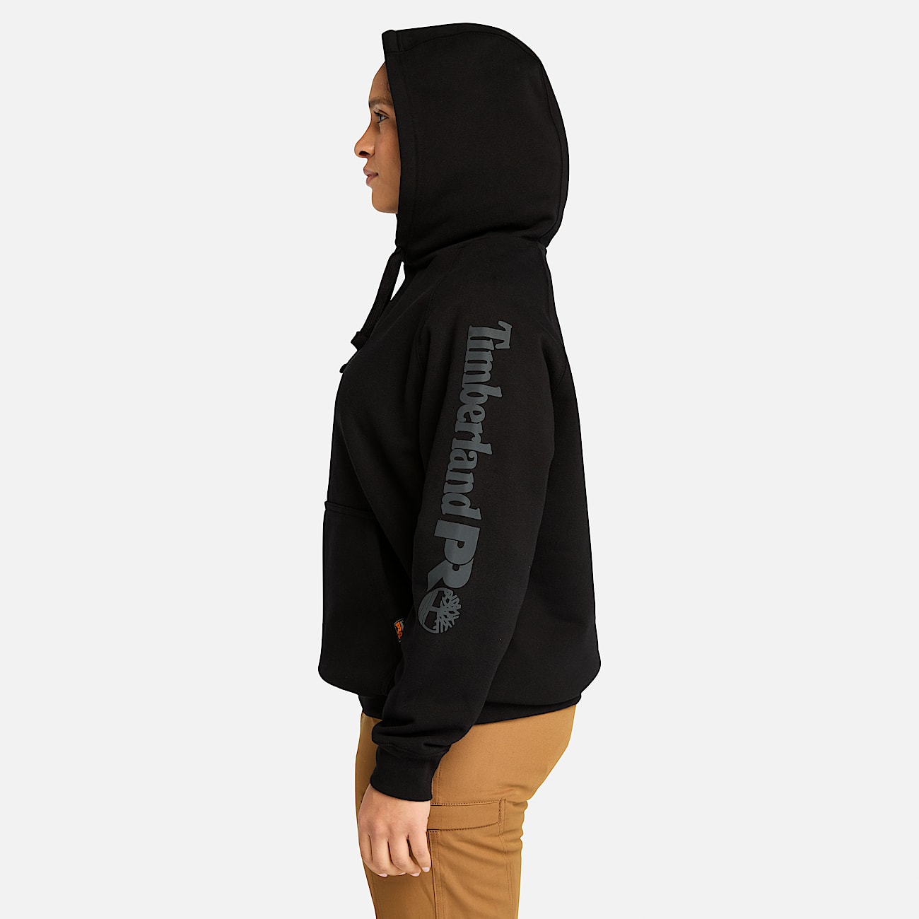 Womens Timberland PRO Hood Honcho Sport Hoodie TBL Black ALT8