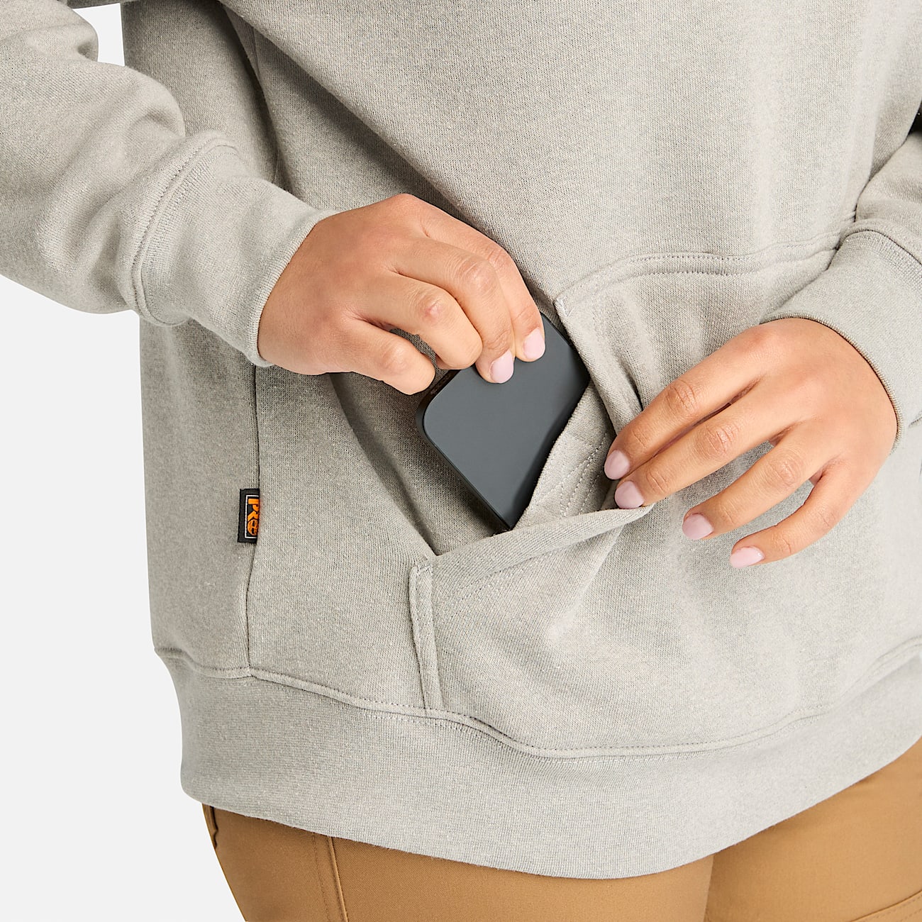 Haut  capuchon sport Timberland PRO Hood Honcho pour femmes TBL Chin gris moyen ALT2