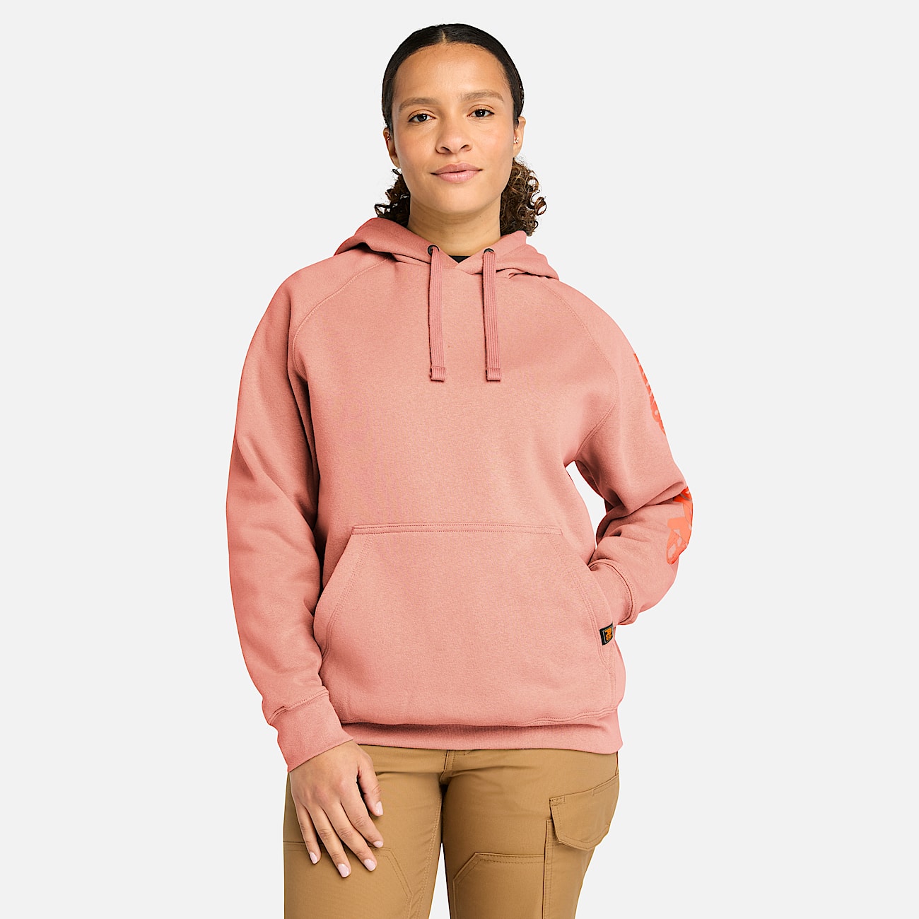 Womens Timberland PRO Hood Honcho Sport Hoodie TBL Terra Cotta HERO