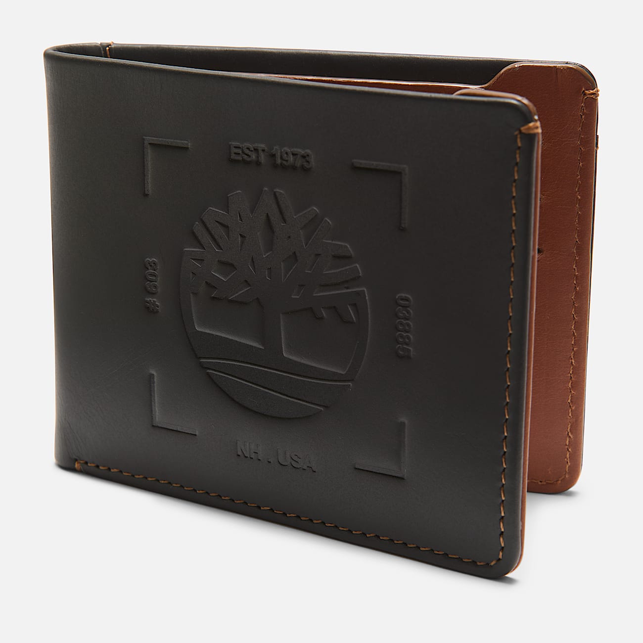 Men's Two-Tone Billfold with Back ID - 1