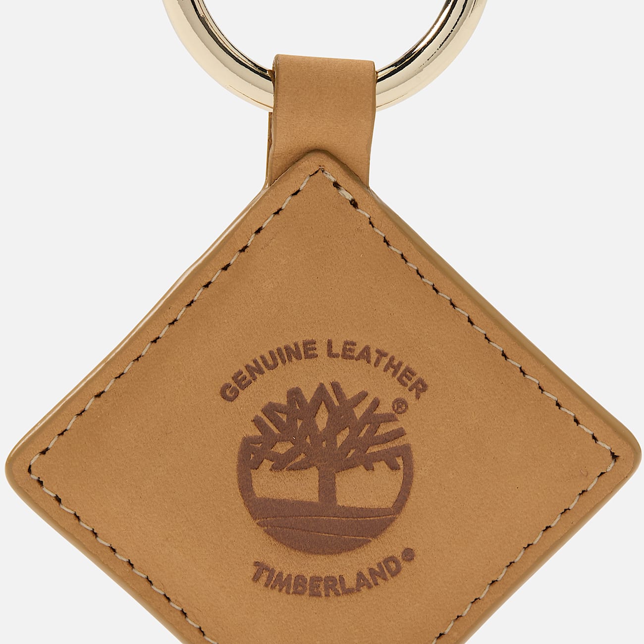 Diamond Leather Keychain