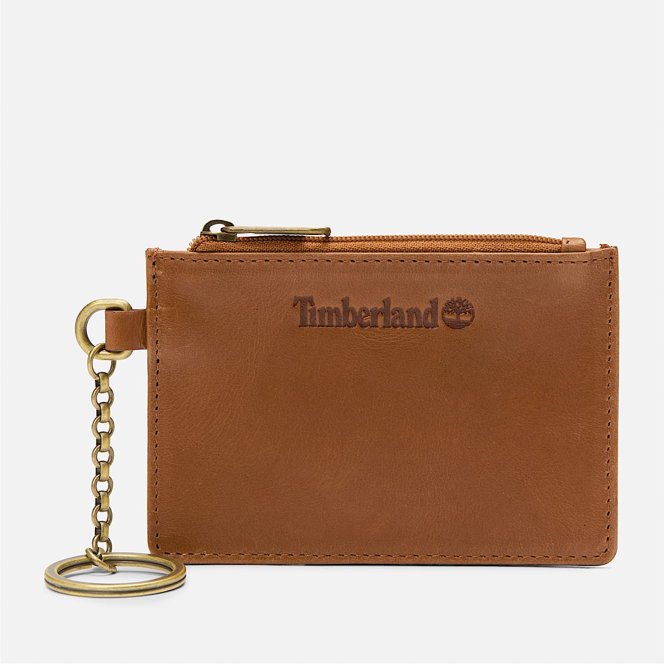 Leather Card Case Keyring TBL Cognac HERO