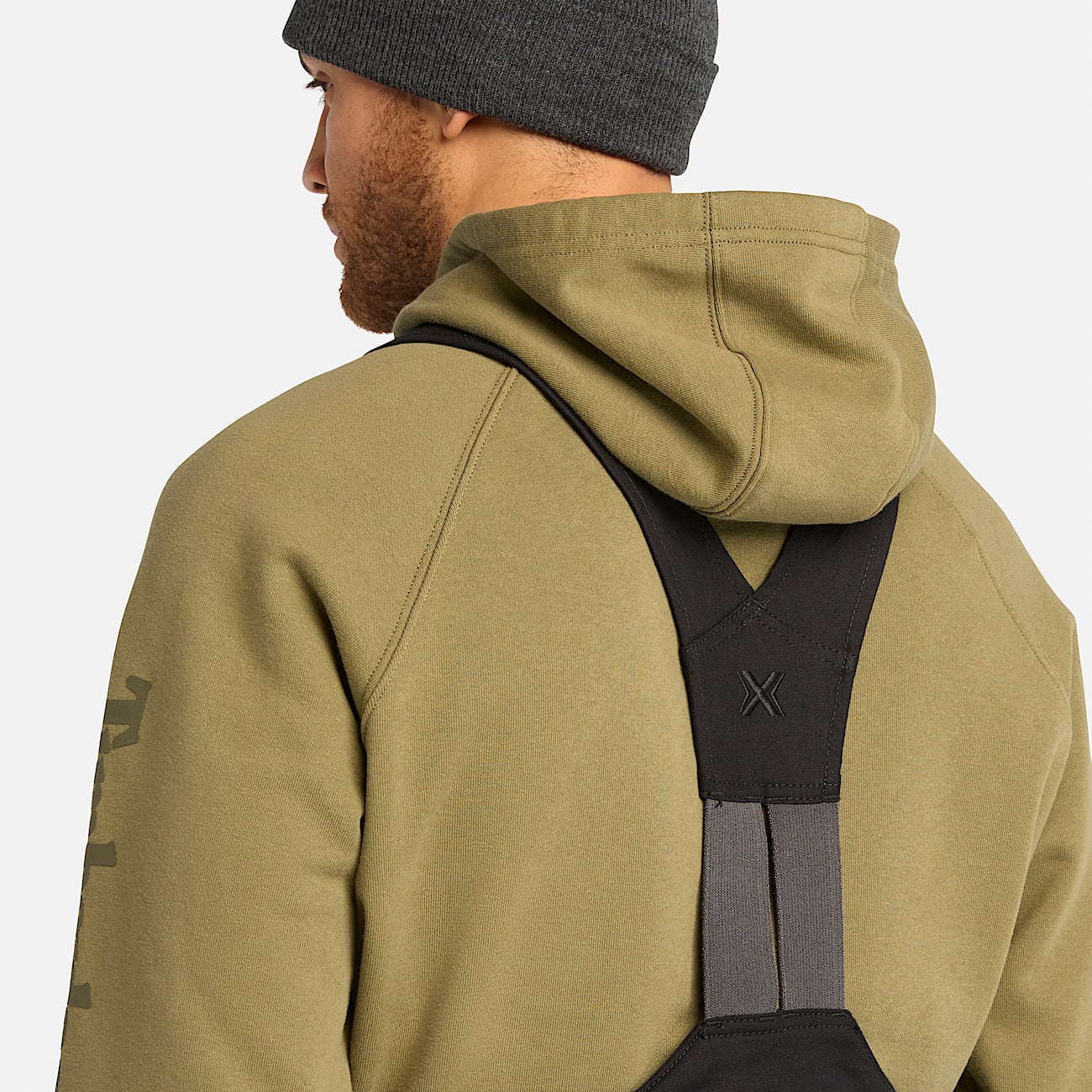 Overol Timberland PRO GritFlex Canvas para hombre TBL Negro ALT1