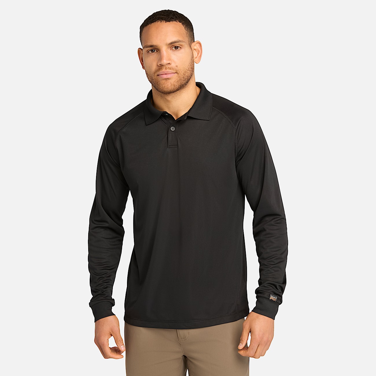 Men's Timberland PRO® Wicking Good Long Sleeve Polo - 1