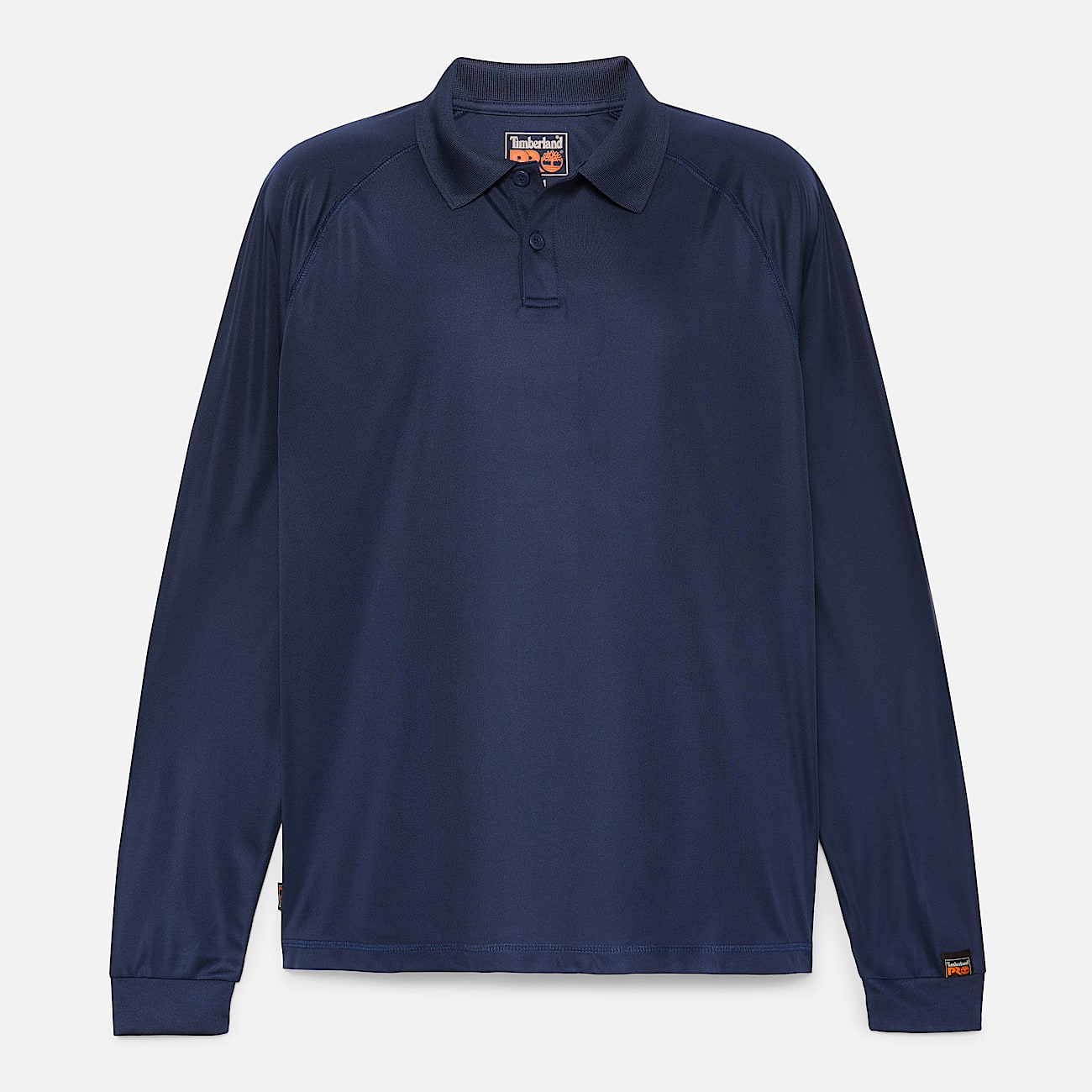 Mens Timberland PRO Wicking Good Long Sleeve Polo TBL Navy ALT10