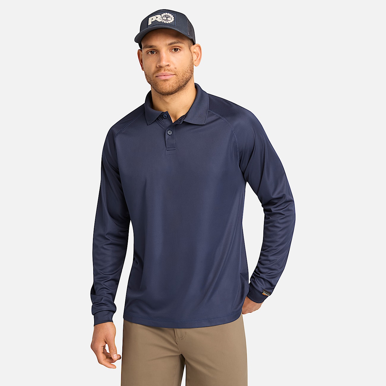 Men's Timberland PRO® Wicking Good Long Sleeve Polo - 1