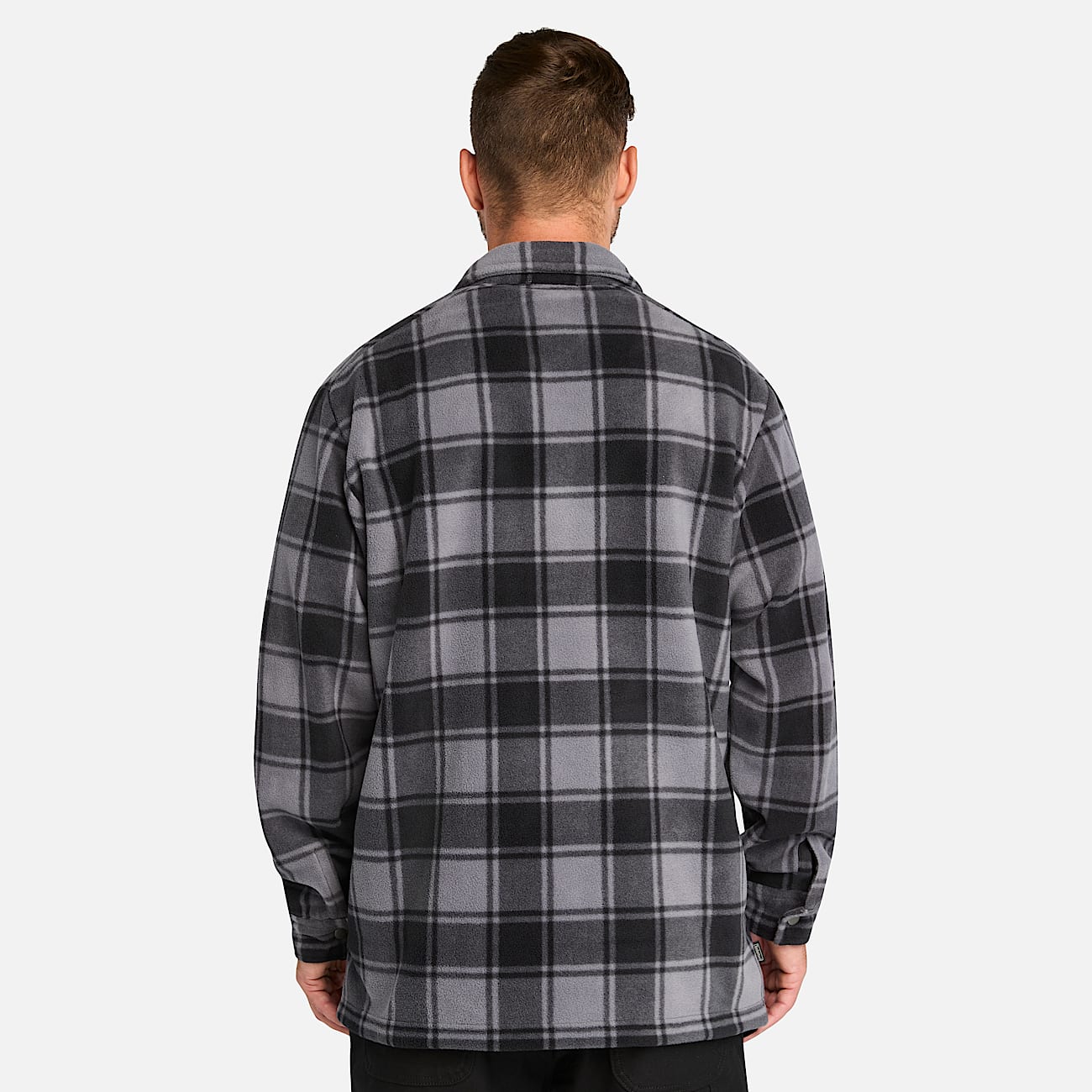 Mens Timberland PRO Gritman Check Heavyweight Fleece Shirt TBL Tornado Tartan ALT9